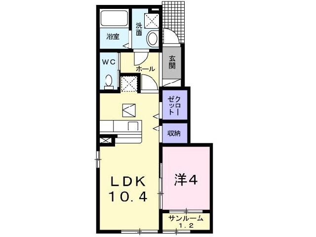 間取り図 ティーズメゾン
