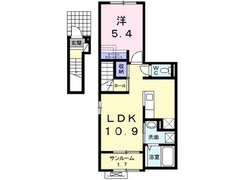 間取図 サンリットサイド