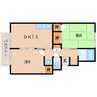 セジュール元町　Ａ 2DKの間取り