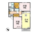 グランメールＹ　Ｂの間取図