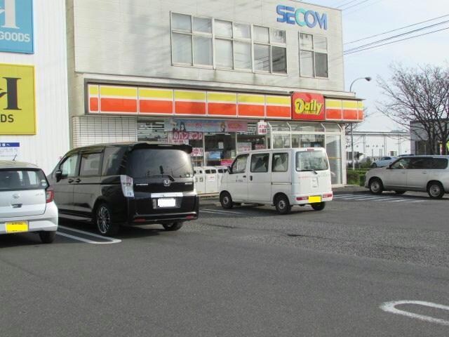 デイリーヤマザキ下越亀田早通店(コンビニ)まで1796m ハセガワハイツ