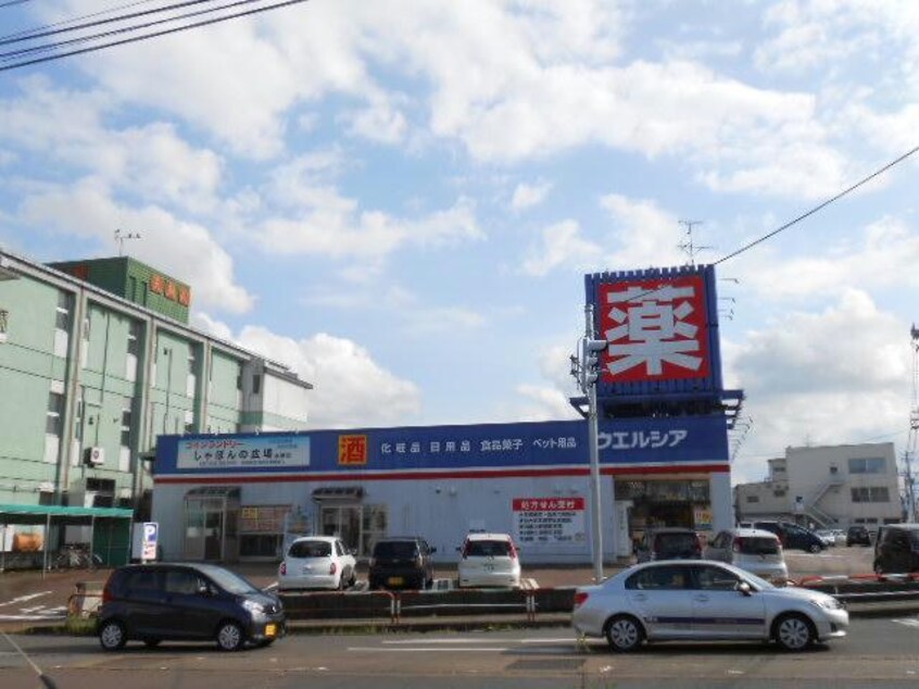 ウエルシア新潟水原店(ドラッグストア)まで1144m エスパシオ