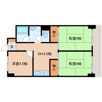 間取図 メゾンロベリア