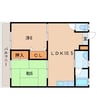 ラピュタ 2LDKの間取り