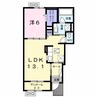 アリエッタ 1LDKの間取り