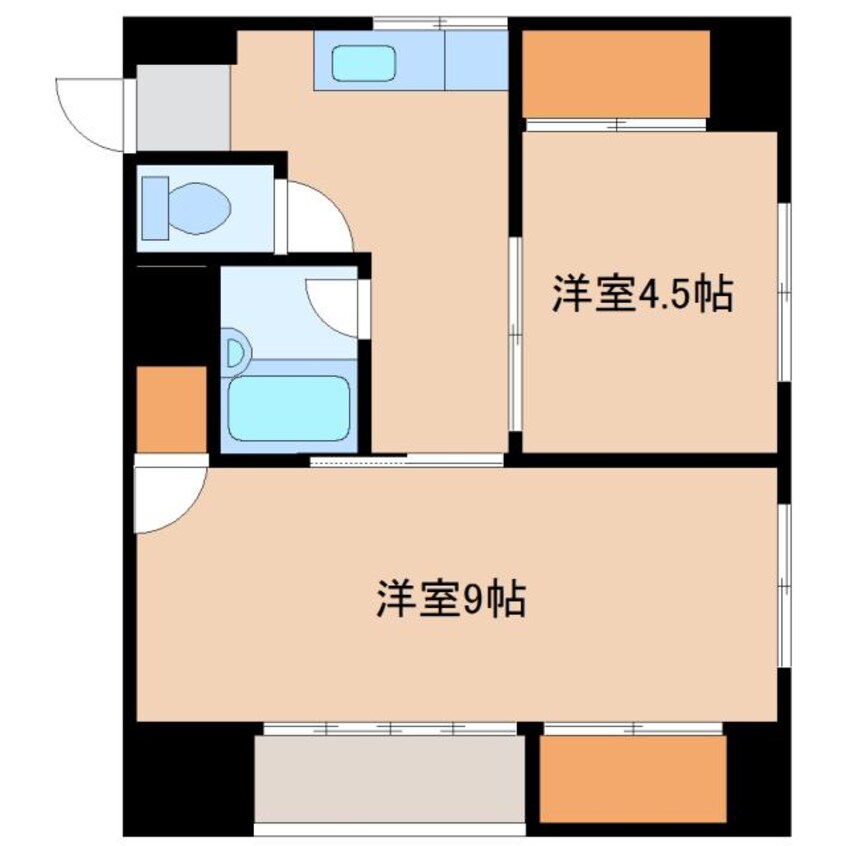 間取図 あけぼのマンション