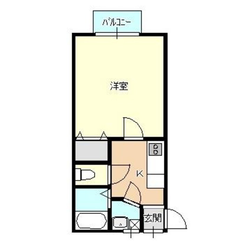 間取図 リバティ21