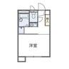 ライヤ 1Kの間取り