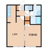 ヒマワリ 1LDKの間取り