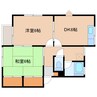 タウンエクセル　C 2DKの間取り
