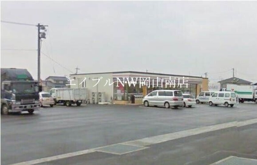 セブンイレブン岡山浦安南町店(コンビニ)まで155m 宇野線<宇野みなと線>/備前西市駅 徒歩76分 1階 築53年