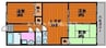 山陽本線（中国）/北長瀬駅 徒歩17分 1階 築27年 3LDKの間取り