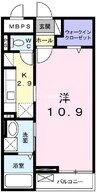 岡山市電清輝橋線<岡山電気軌道>/清輝橋駅 徒歩33分 1階 築9年 1Kの間取り