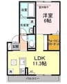 宇野線<宇野みなと線>/備前西市駅 徒歩51分 3階 築3年 1LDKの間取り