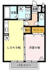 宇野線<宇野みなと線>/備前西市駅 徒歩18分 2階 築16年 1LDKの間取り
