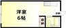 宇野線<宇野みなと線>/大元駅 徒歩34分 2階 築37年 1Kの間取り