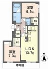 宇野線<宇野みなと線>/備前西市駅 徒歩15分 1階 建築中 2LDKの間取り