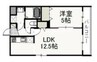 宇野線<宇野みなと線>/備前西市駅 徒歩7分 3階 築11年 1LDKの間取り