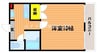 宇野線<宇野みなと線>/備前西市駅 徒歩10分 1階 築27年 1Kの間取り