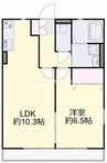 宇野線<宇野みなと線>/宇野駅 徒歩10分 1階 築18年 1LDKの間取り