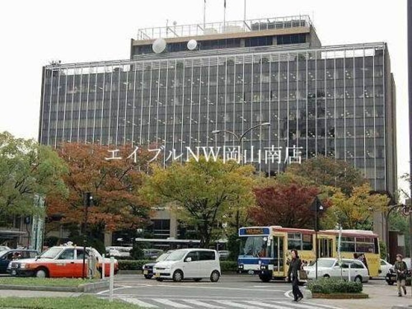 岡山市北区役所(役所)まで1435m 山陽本線（中国）/岡山駅 徒歩10分 5階 築44年