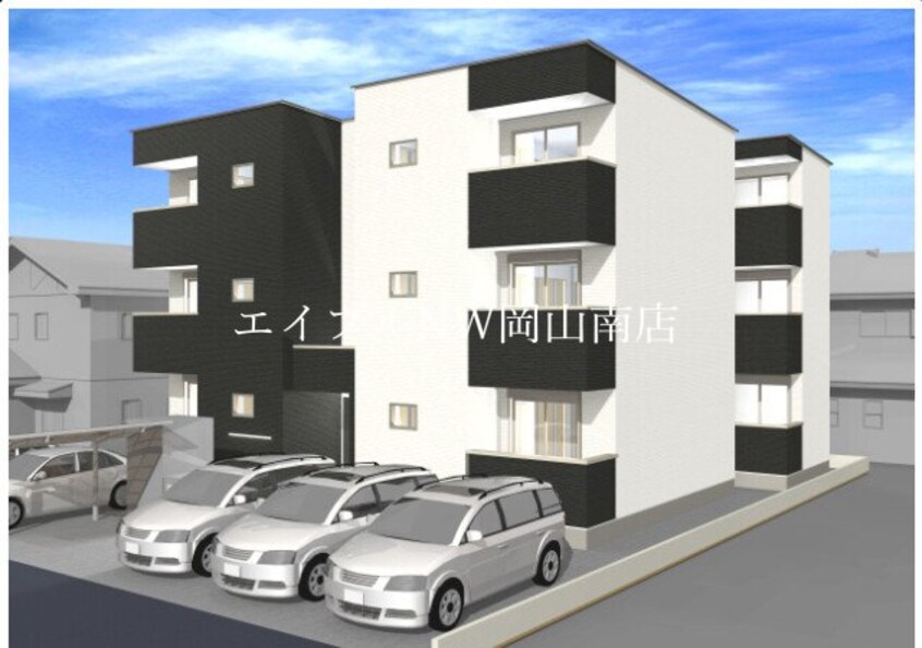  岡山市電清輝橋線<岡山電気軌道>/清輝橋駅 徒歩13分 3階 建築中