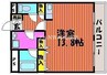 山陽本線（中国）/岡山駅 徒歩20分 3階 築35年 1Rの間取り
