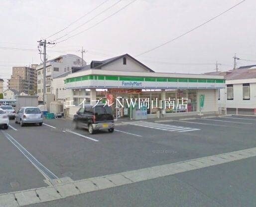 ファミリーマート岡山青江店(コンビニ)まで13m 宇野線<宇野みなと線>/備前西市駅 徒歩19分 3階 築6年