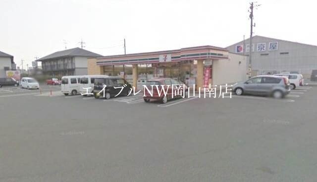 セブンイレブン岡山西市駅前店(コンビニ)まで188m 宇野線<宇野みなと線>/備前西市駅 徒歩5分 2階 築25年