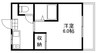 宇野線<宇野みなと線>/備前西市駅 徒歩32分 1階 築34年 1Kの間取り