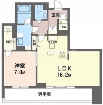 間取図 山陽本線（中国）/北長瀬駅 徒歩26分 1階 建築中