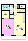 宇野線<宇野みなと線>/備前西市駅 徒歩17分 3階 築19年 1LDKの間取り