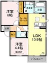 宇野線<宇野みなと線>/備前西市駅 徒歩19分 1階 築5年 2LDKの間取り