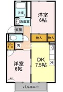 カーディナル辰巳　B棟の間取図