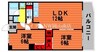 山陽本線（中国）/西川原駅 徒歩22分 6階 築26年 2LDKの間取り