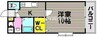 岡山市電清輝橋線<岡山電気軌道>/東中央町駅 徒歩11分 4階 築14年 1Kの間取り