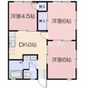 山陽本線（中国）/岡山駅 バス:30分:停歩11分 2階 築36年 3DKの間取り