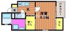 岡山市電清輝橋線<岡山電気軌道>/東中央町駅 徒歩6分 3階 築6年 1Kの間取り