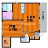 宇野線<宇野みなと線>/備前西市駅 徒歩9分 1階 築17年 1LDKの間取り