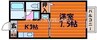 吉備線<桃太郎線>/備前三門駅 徒歩10分 1階 築29年 1Kの間取り