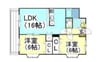 岡山市電清輝橋線<岡山電気軌道>/清輝橋駅 徒歩52分 1階 築18年 2LDKの間取り