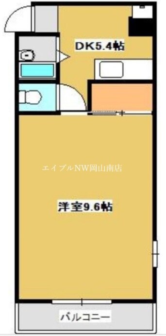 間取図 宇野線<宇野みなと線>/大元駅 徒歩7分 2階 築30年