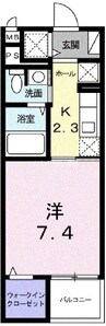 岡山市電清輝橋線<岡山電気軌道>/清輝橋駅 徒歩36分 2階 築10年 1Kの間取り