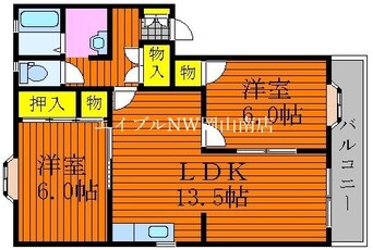 間取図 山陽本線（中国）/西川原駅 徒歩5分 1階 築29年