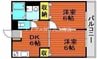 宇野線<宇野みなと線>/備前西市駅 徒歩8分 1階 築19年 2DKの間取り