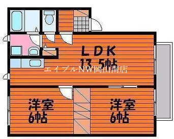 間取図 宇野線<宇野みなと線>/備前西市駅 徒歩19分 1階 築22年
