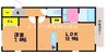 山陽本線（中国）/岡山駅 バス:40分:停歩3分 2階 築7年 1LDKの間取り