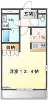 宇野線<宇野みなと線>/備前西市駅 徒歩18分 1階 築15年 1Kの間取り