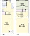 岡山市電清輝橋線<岡山電気軌道>/清輝橋駅 徒歩62分 1階 築47年 3Kの間取り