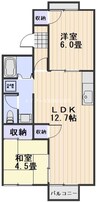 山陽本線（中国）/岡山駅 バス:28分:停歩3分 1階 築42年 2LDKの間取り